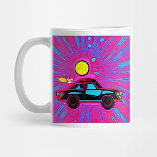 Pop art style car Mug